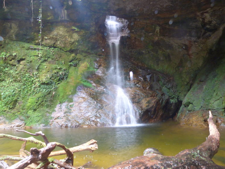 cascada ojo de Dios