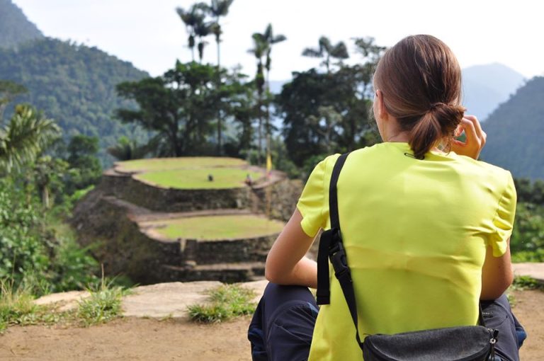 llegar a ciudad perdida en la sierra nevada de Santa Marta Colombia