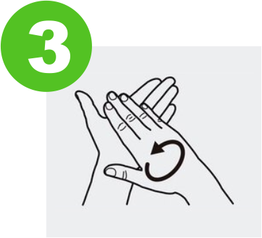 blog lavarse las manos para prevenir el covid-19 expotur. 3. Frota las palmas de tus manos entre sí