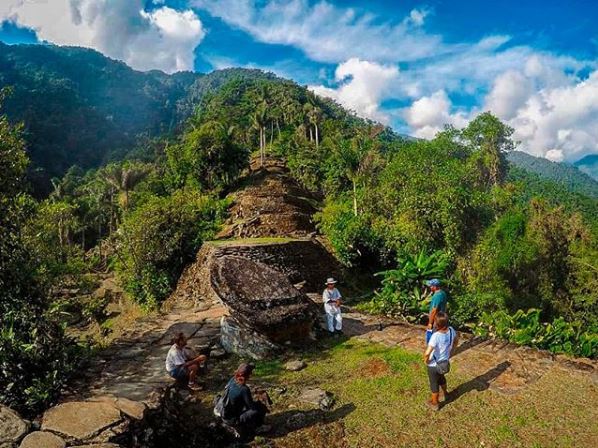 La ciudad perdida Colombia. Expotur