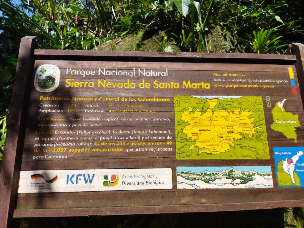Tayrona natural park in colombia