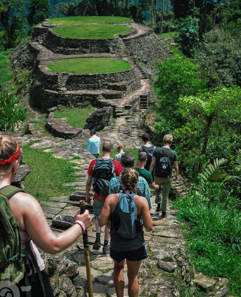 sendero a ciudad perdida colombia - teyuna