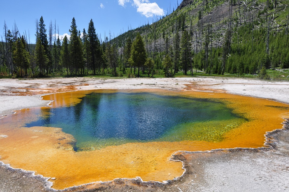 yellowstone. natural wonders in the world